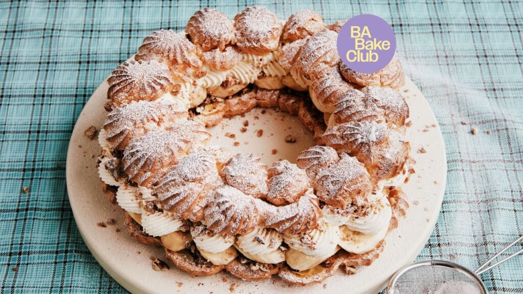 Banana Pudding Paris-Brest Recipe | Epicurious