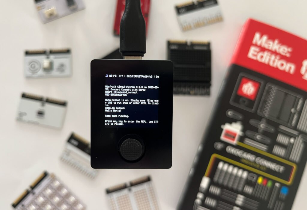 Programming the Oxocard Connect with CircuitPython
