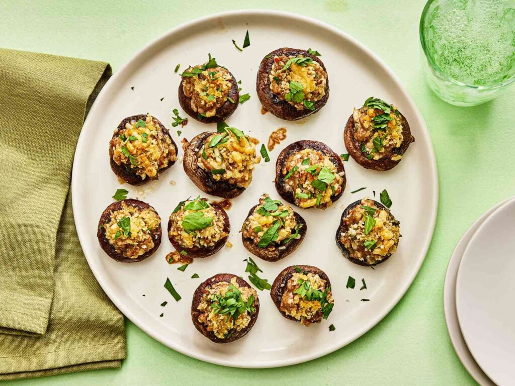 Savory Sausage-Stuffed Mushrooms