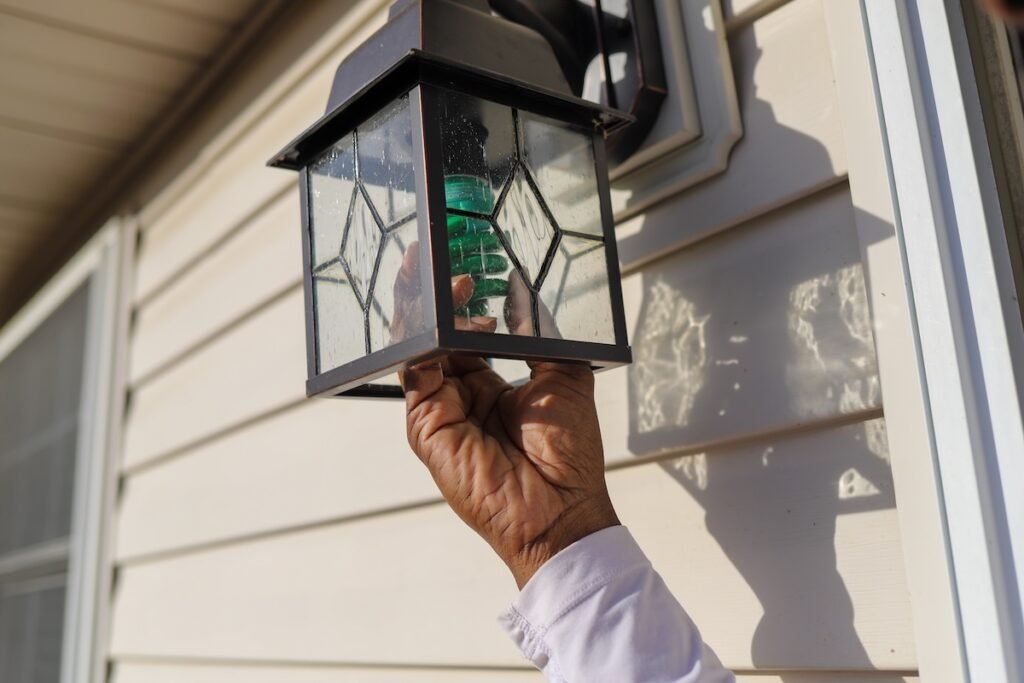 What Does a Green Porch Light Mean?