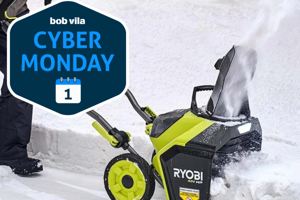 Home Depot is Clearing Out Ryobi Snow Blowers for Cyber Monday
