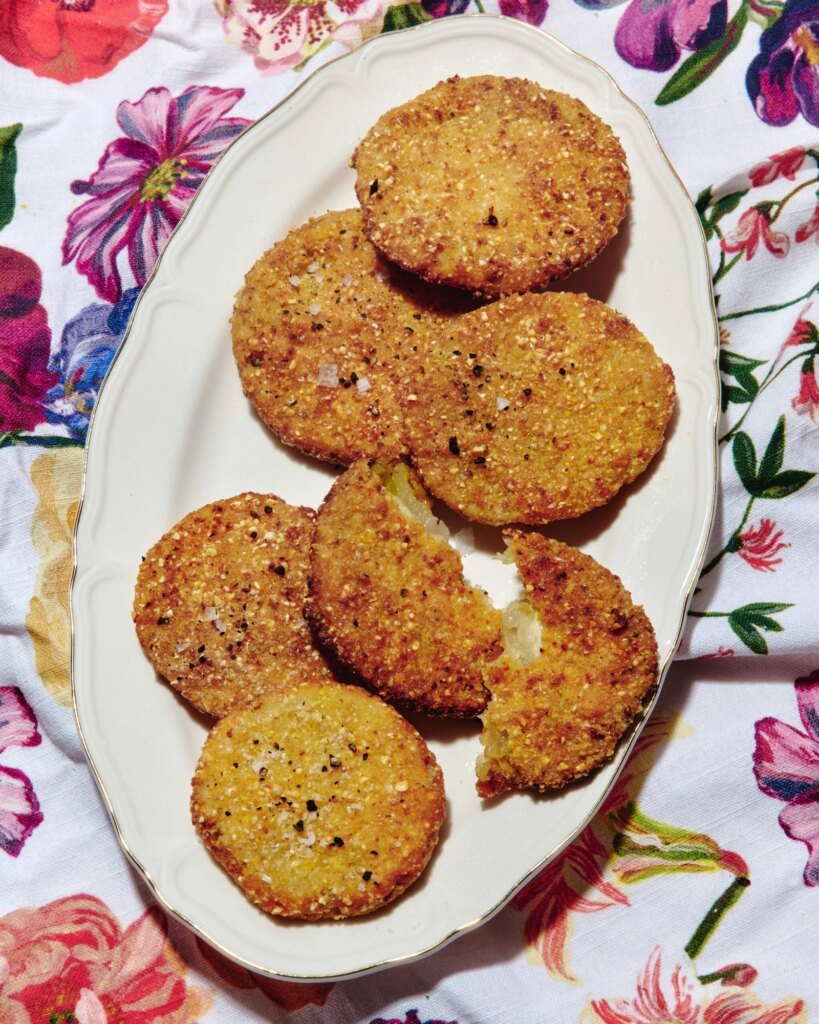 Salt-and-Pepper Fried Green Tomatoes Recipe