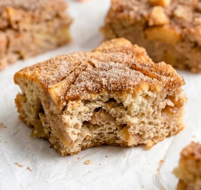 Soft-Baked Apple Cinnamon Snack Bars Soft-Baked Apple Cinnamon Snack Bars