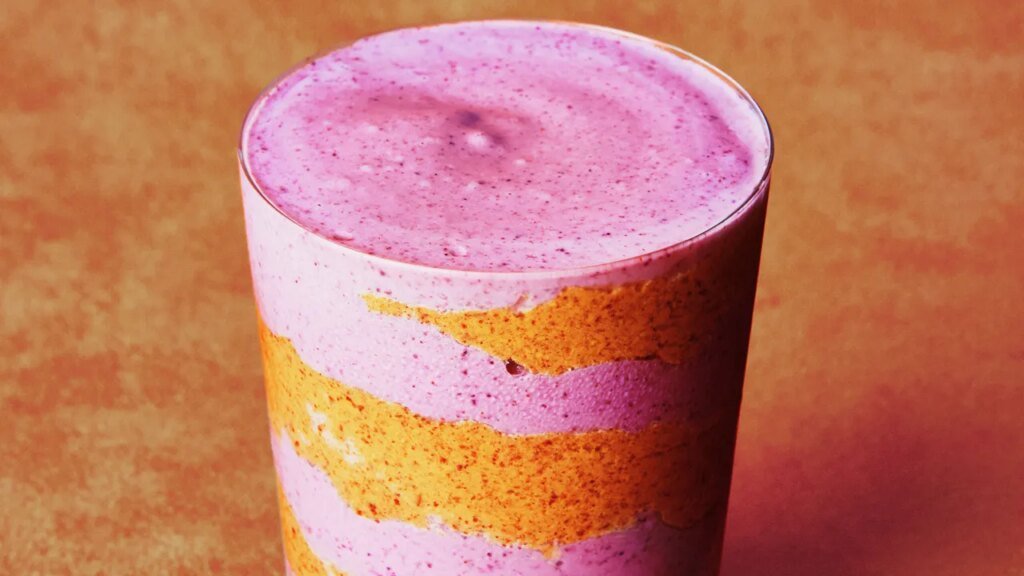 Berry Protein Cottage Cheese Smoothie Recipe