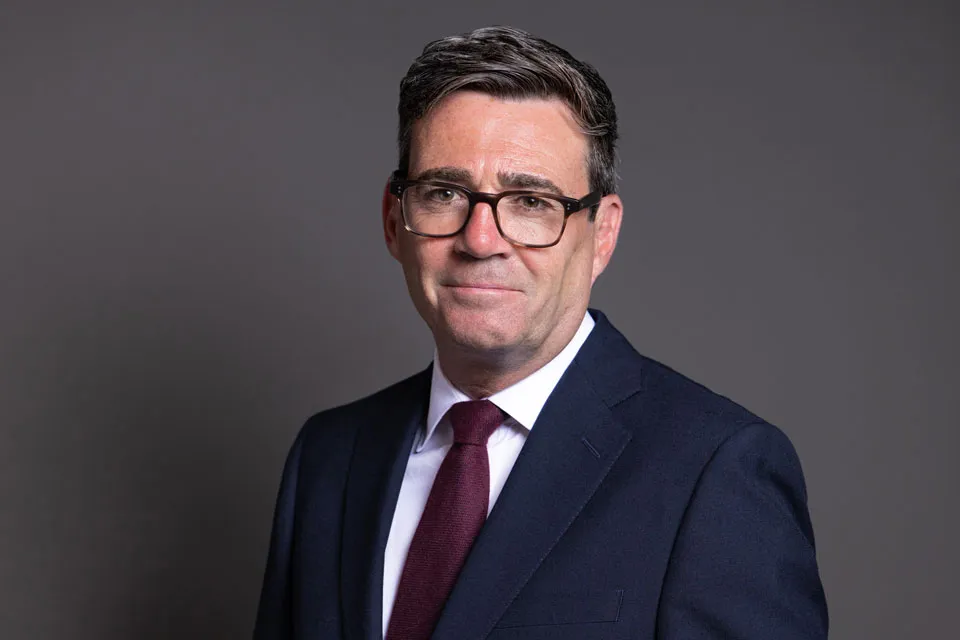 Burnham pledges to boost social care workforce as part of reforms Andy Burnham landscape image