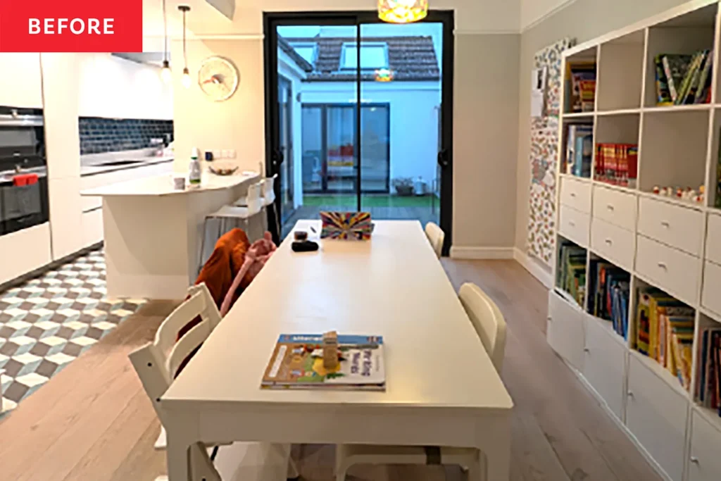 An All-White Kitchen Is Now a Colorful Miami-Inspired Escape An All-White Kitchen Is Now a Colorful Miami-Inspired Escape